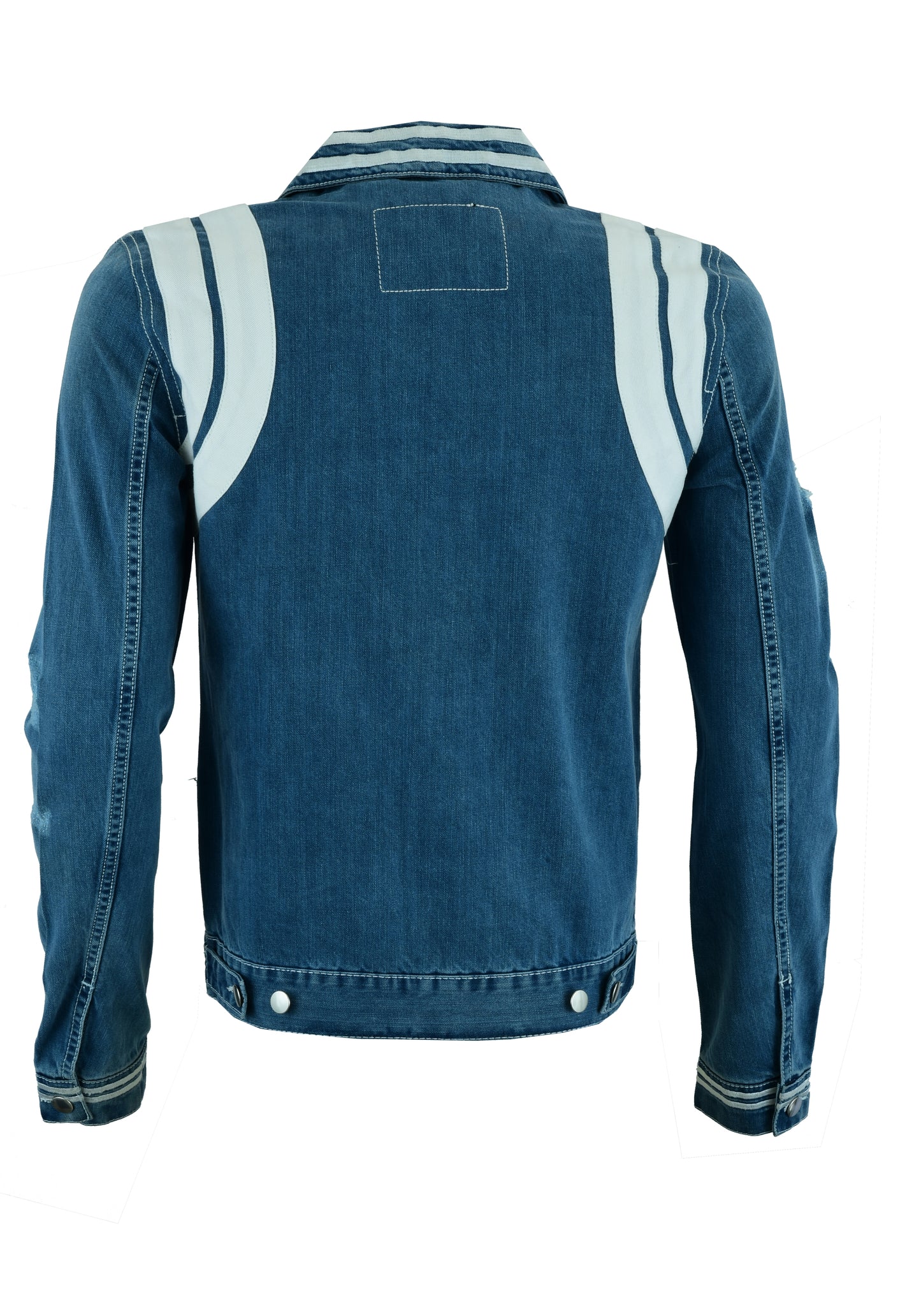 KS105 Blue Denim Jackets Hip-hop Style  Kanvos Sports